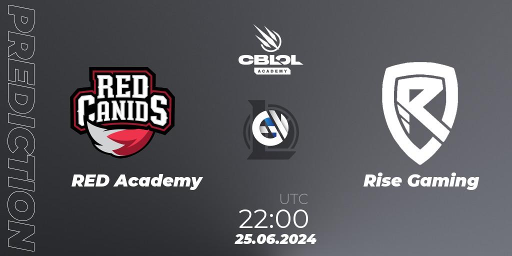 RED Academy vs Rise Gaming: Betting TIp, Match Prediction. 25.06.2024 at 22:00. LoL, CBLOL Academy 2024