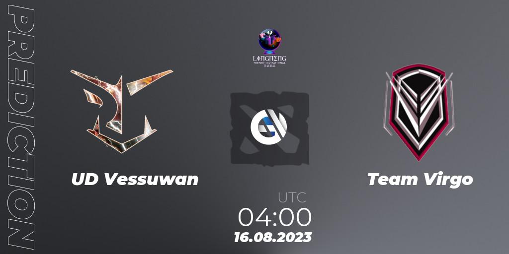 UD Vessuwan vs Team Virgo: Betting TIp, Match Prediction. 16.08.23. Dota 2, LingNeng Trendy Invitational