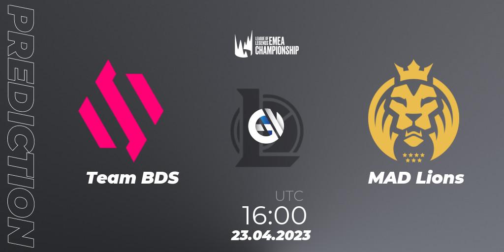 Team BDS vs MAD Lions: Betting TIp, Match Prediction. 23.04.23. LoL, LEC Spring 2023 - Playoffs