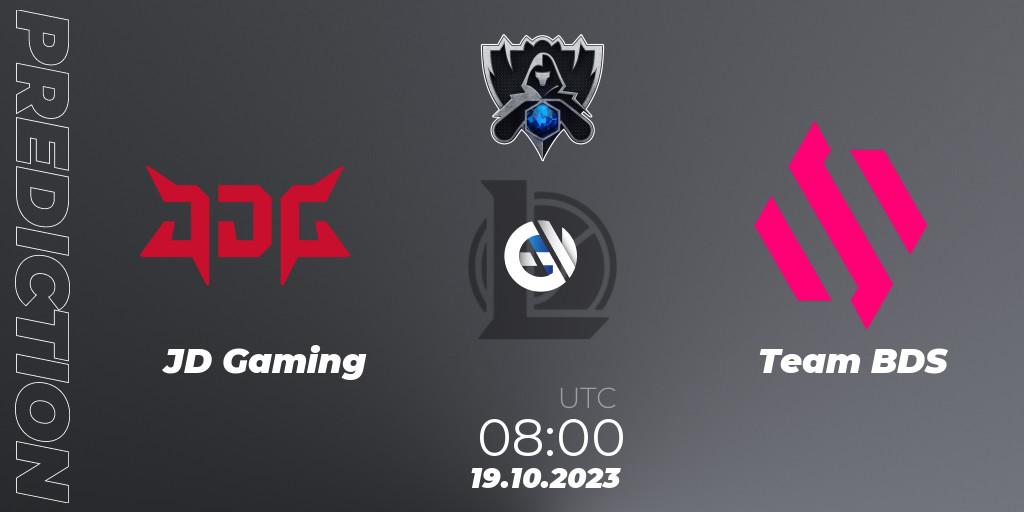 JD Gaming vs Team BDS: Betting TIp, Match Prediction. 19.10.23. LoL, Worlds 2023 LoL - Group Stage