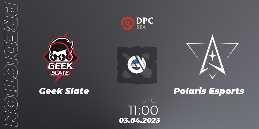 Geek Slate vs Polaris Esports: Betting TIp, Match Prediction. 03.04.23. Dota 2, DPC 2023 Tour 2: SEA Division I (Upper)