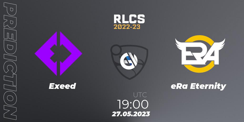 Exeed vs eRa Eternity: Betting TIp, Match Prediction. 27.05.23. Rocket League, RLCS 2022-23 - Spring: South America Regional 2 - Spring Cup