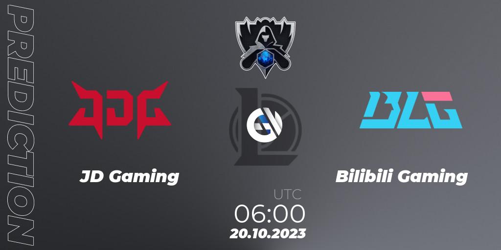 JD Gaming vs Bilibili Gaming: Betting TIp, Match Prediction. 20.10.23. LoL, Worlds 2023 LoL - Group Stage