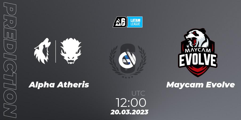 Alpha Atheris vs Maycam Evolve: Betting TIp, Match Prediction. 21.03.23. Rainbow Six, LATAM League 2023 - Stage 1