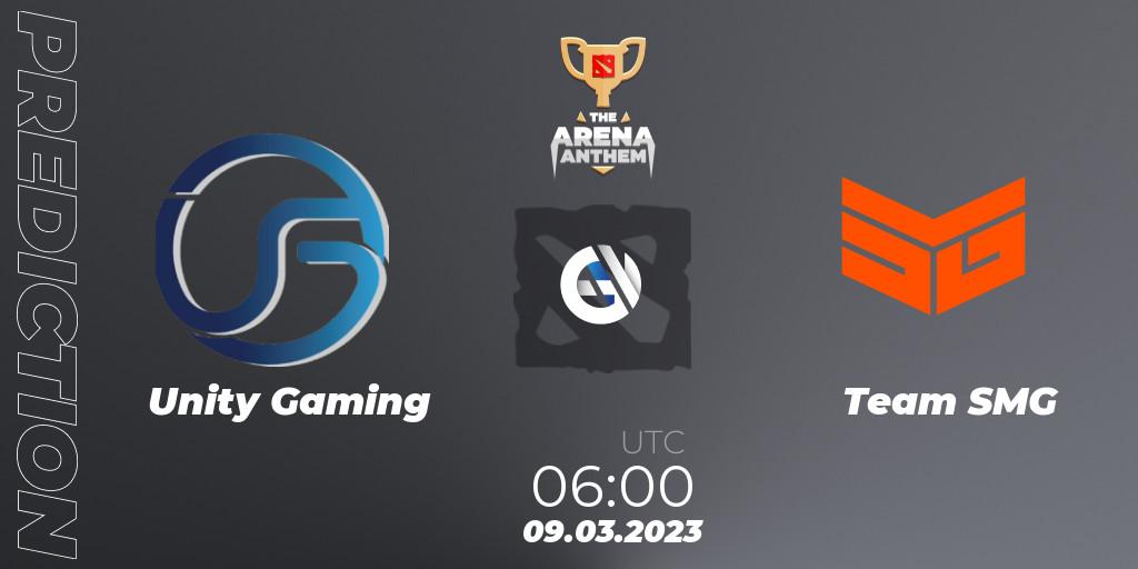 Unity Gaming vs Team SMG: Betting TIp, Match Prediction. 09.03.23. Dota 2, The Arena Anthem