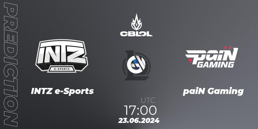 INTZ e-Sports vs paiN Gaming: Betting TIp, Match Prediction. 23.06.2024 at 17:00. LoL, CBLOL Split 2 2024 - Group Stage