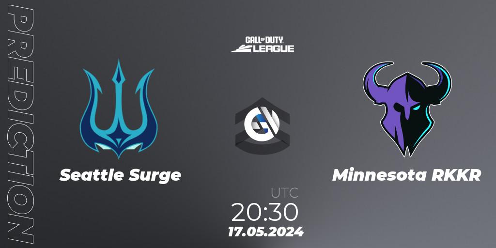Seattle Surge vs Minnesota RØKKR: Betting TIp, Match Prediction. 17.05.2024 at 20:30. Call of Duty, Call of Duty League 2024: Stage 3 Major