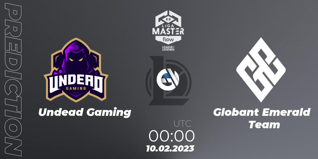 Undead Gaming vs Globant Emerald Team: Betting TIp, Match Prediction. 10.02.23. LoL, Liga Master Opening 2023 - Group Stage