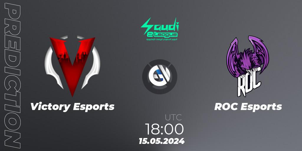 Victory Esports vs ROC Esports: Betting TIp, Match Prediction. 15.05.2024 at 18:00. Overwatch, Saudi eLeague 2024 - Major 2 Phase 1