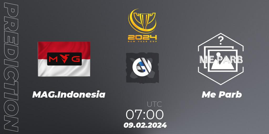 MAG.Indonesia vs Me Parb: Betting TIp, Match Prediction. 09.02.2024 at 08:18. Dota 2, New Year Cup 2024