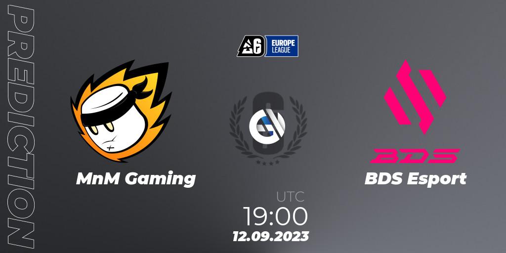 MnM Gaming vs BDS Esport: Betting TIp, Match Prediction. 12.09.23. Rainbow Six, Europe League 2023 - Stage 2