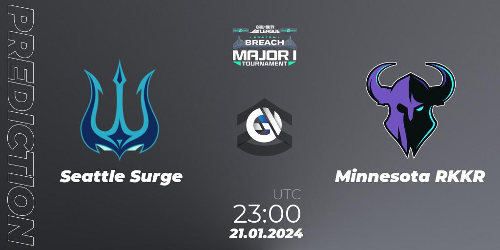 Seattle Surge vs Minnesota RØKKR: Betting TIp, Match Prediction. 20.01.2024 at 23:00. Call of Duty, Call of Duty League 2024: Stage 1 Major Qualifiers