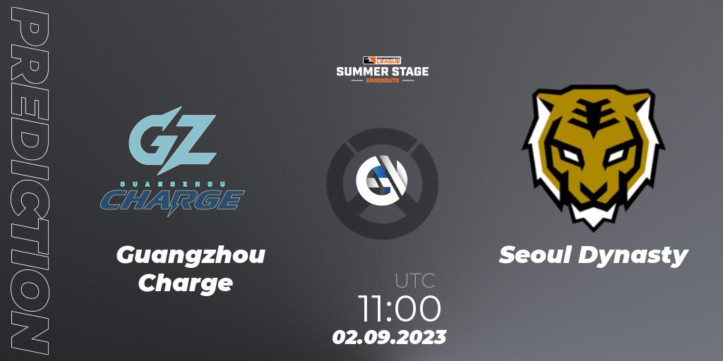 Guangzhou Charge vs Seoul Dynasty: Betting TIp, Match Prediction. 02.09.23. Overwatch, Overwatch League 2023 - Summer Stage Knockouts