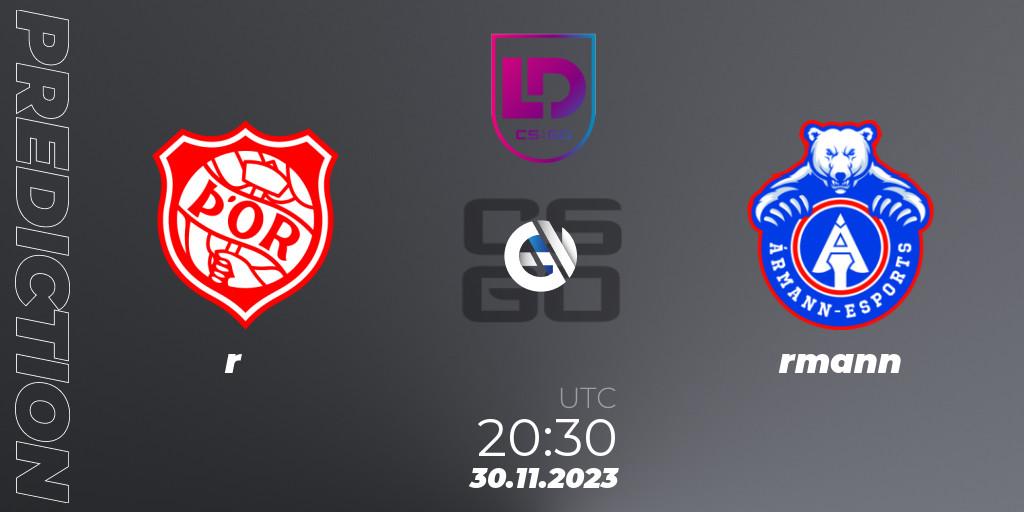 Þór vs Ármann: Betting TIp, Match Prediction. 30.11.23. CS2 (CS:GO), Icelandic Esports League Season 8: Regular Season