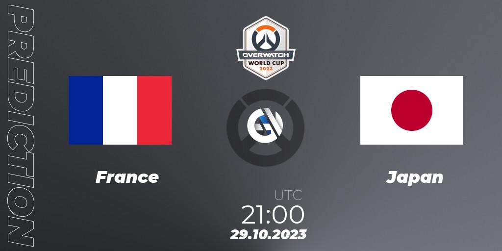 France vs Japan: Betting TIp, Match Prediction. 29.10.23. Overwatch, Overwatch World Cup 2023