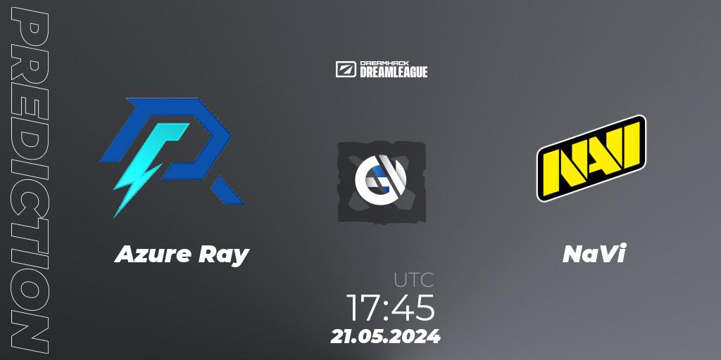 Azure Ray vs NaVi: Betting TIp, Match Prediction. 21.05.2024 at 18:00. Dota 2, DreamLeague Season 23