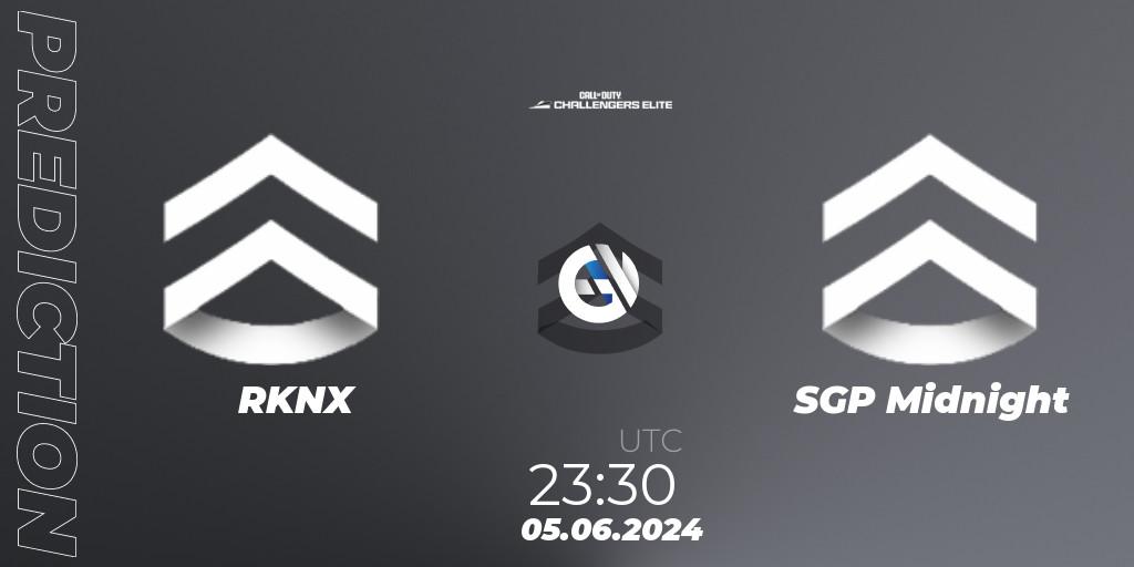 RKNX vs SGP Midnight: Betting TIp, Match Prediction. 05.06.2024 at 22:30. Call of Duty, Call of Duty Challengers 2024 - Elite 3: NA