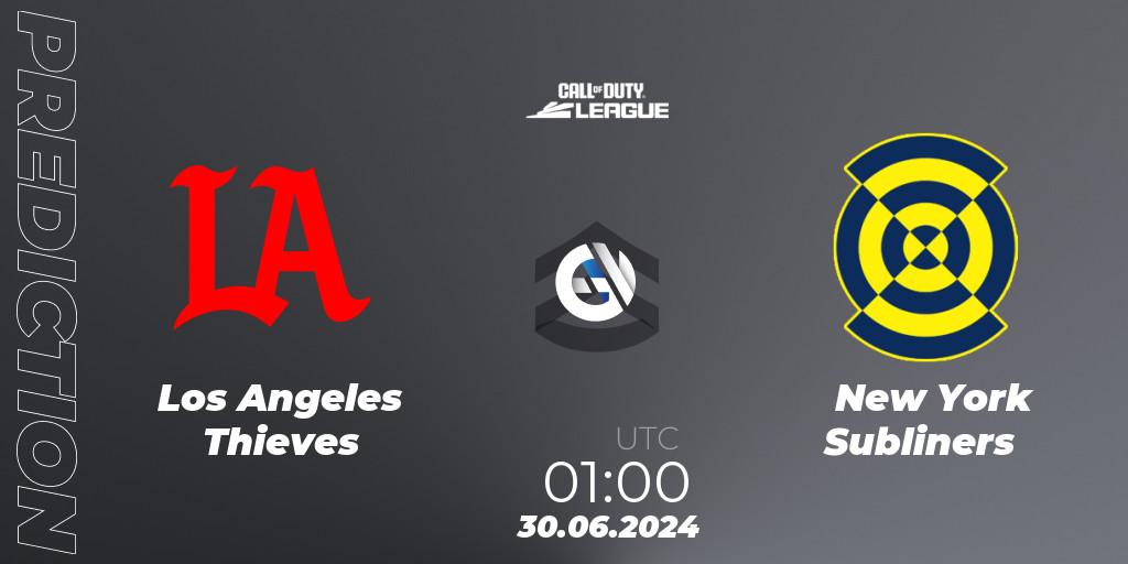Los Angeles Thieves vs New York Subliners: Betting TIp, Match Prediction. 30.06.2024 at 01:00. Call of Duty, Call of Duty League 2024: Stage 4 Major