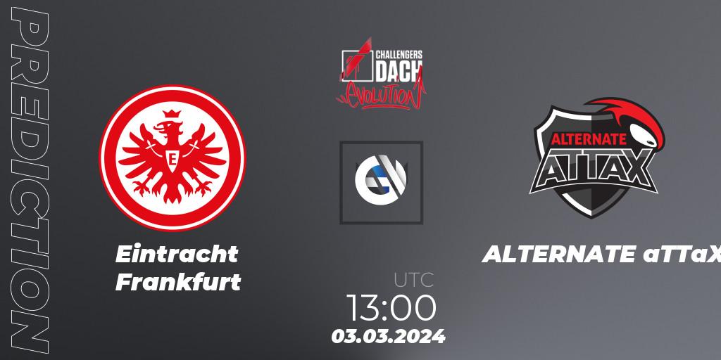 Eintracht Frankfurt vs ALTERNATE aTTaX: Betting TIp, Match Prediction. 17.03.24. VALORANT, VALORANT Challengers 2024 DACH: Evolution Split 1