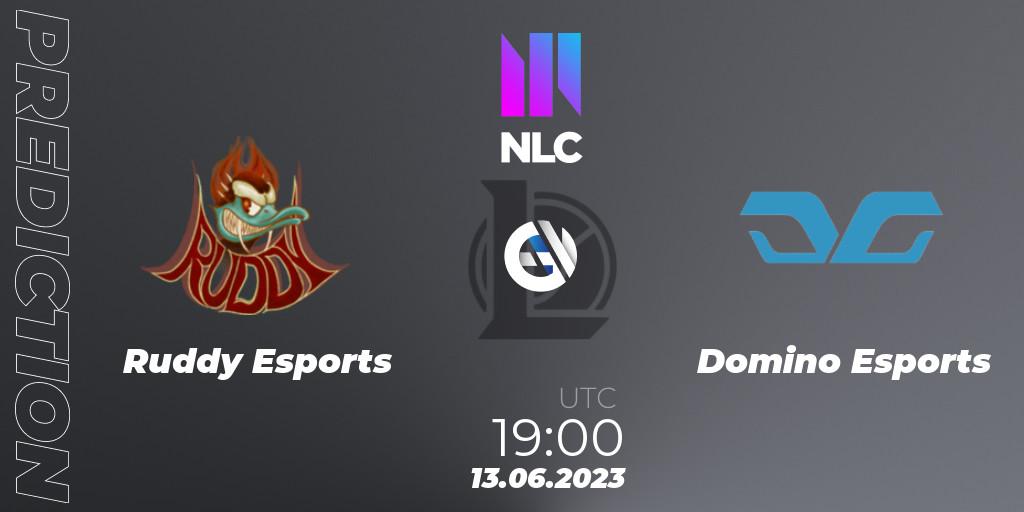 Ruddy Esports vs Domino Esports: Betting TIp, Match Prediction. 13.06.2023 at 19:00. LoL, NLC Summer 2023 - Group Stage