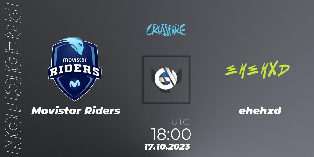 Movistar Riders vs ehehxd: Betting TIp, Match Prediction. 17.10.23. VALORANT, LVP - Crossfire Cup 2023: Contenders #2