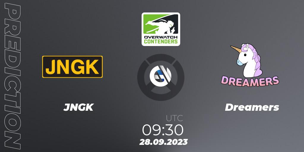 JNGK vs Dreamers: Betting TIp, Match Prediction. 28.09.23. Overwatch, Overwatch Contenders 2023 Spring Series: Korea - Regular Season