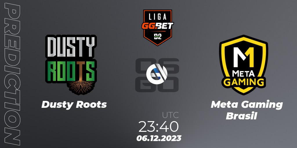 Dusty Roots vs Meta Gaming Brasil: Betting TIp, Match Prediction. 06.12.23. CS2 (CS:GO), Dust2 Brasil Liga Season 2