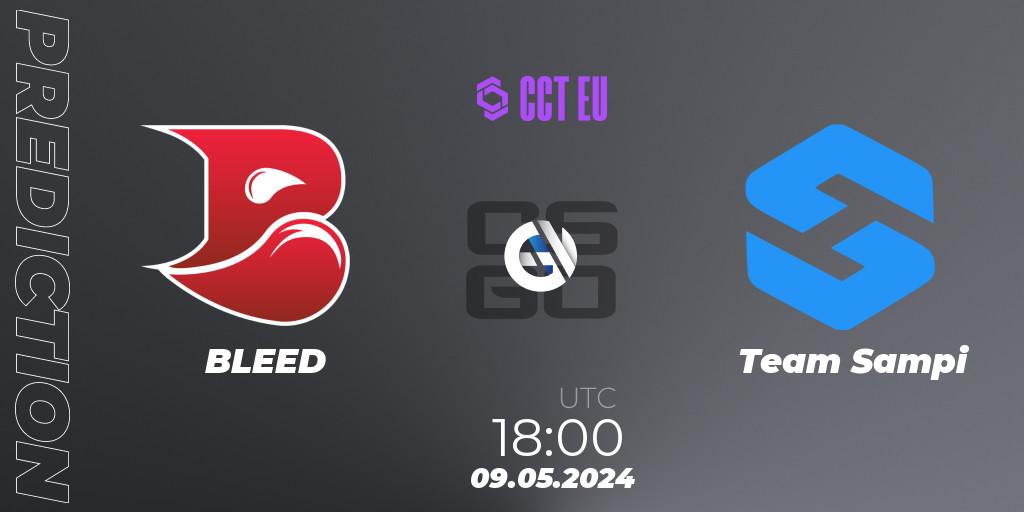 BLEED vs Team Sampi: Betting TIp, Match Prediction. 09.05.2024 at 18:30. Counter-Strike (CS2), CCT Season 2 Europe Series 2 