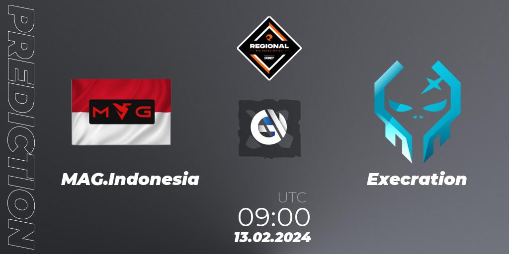 MAG.Indonesia vs Execration: Betting TIp, Match Prediction. 13.02.24. Dota 2, RES Regional Series: SEA #1