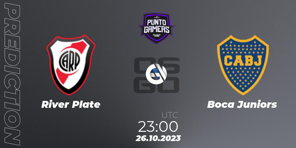 River Plate vs Boca Juniors: Betting TIp, Match Prediction. 26.10.23. CS2 (CS:GO), Punto Gamers Cup 2023