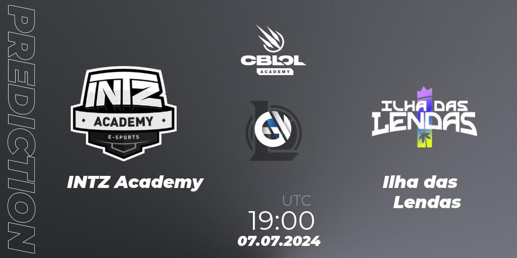 INTZ Academy vs Ilha das Lendas: Betting TIp, Match Prediction. 08.07.2024 at 19:00. LoL, CBLOL Academy 2024