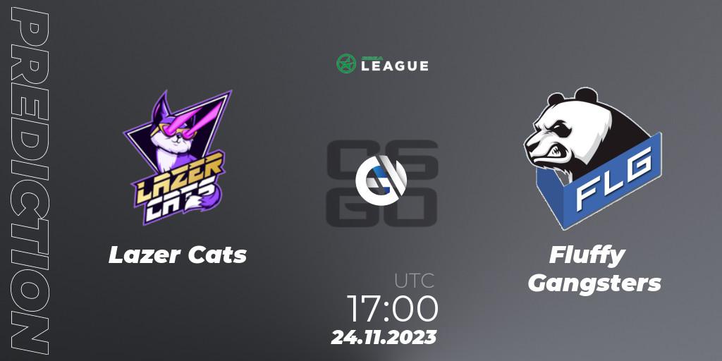 Lazer Cats vs Fluffy Gangsters: Betting TIp, Match Prediction. 24.11.23. CS2 (CS:GO), ESEA Season 47: Advanced Division - Europe