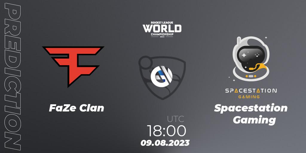 FaZe Clan vs Spacestation Gaming: Betting TIp, Match Prediction. 09.08.23. Rocket League, Rocket League Championship Series 2022-23 - World Championship Group Stage