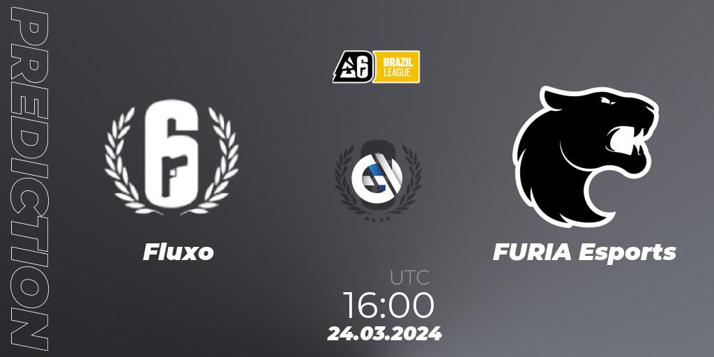 Fluxo vs FURIA Esports: Betting TIp, Match Prediction. 24.03.24. Rainbow Six, Brazil League 2024 - Stage 1