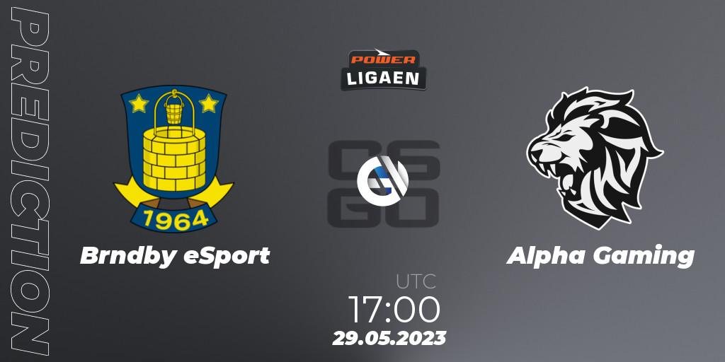 Brøndby eSport vs Alpha Gaming: Betting TIp, Match Prediction. 29.05.23. CS2 (CS:GO), Dust2.dk Ligaen Season 23