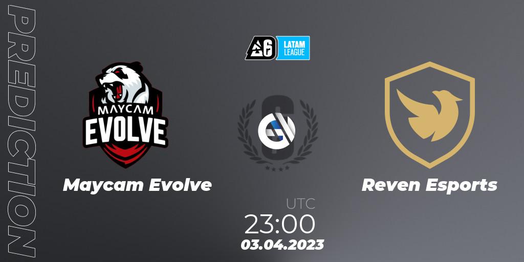 Maycam Evolve vs Reven Esports: Betting TIp, Match Prediction. 03.04.2023 at 23:00. Rainbow Six, LATAM League 2023 - Stage 1