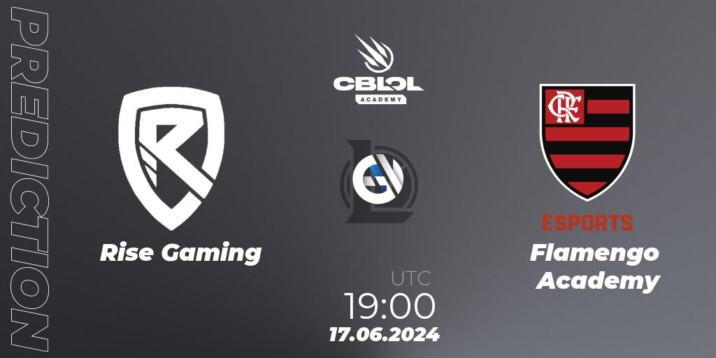 Rise Gaming vs Flamengo Academy: Betting TIp, Match Prediction. 24.06.2024 at 19:00. LoL, CBLOL Academy 2024