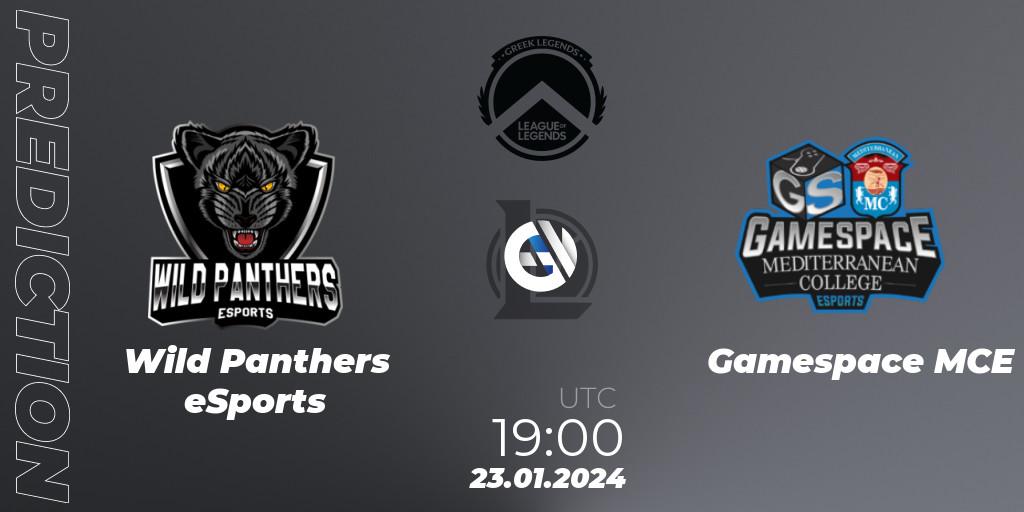 Wild Panthers eSports vs Gamespace MCE: Betting TIp, Match Prediction. 23.01.2024 at 19:00. LoL, GLL Spring 2024