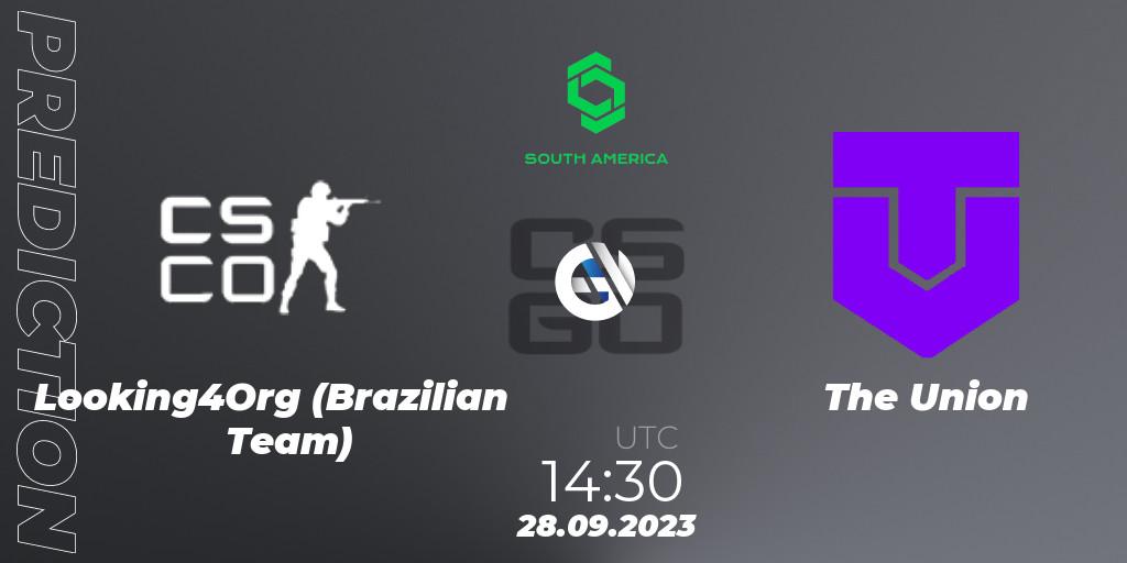 Looking4Org (Brazilian Team) vs Super Sangre Joven: Betting TIp, Match Prediction. 28.09.2023 at 14:30. Counter-Strike (CS2), CCT South America Series #12: Closed Qualifier