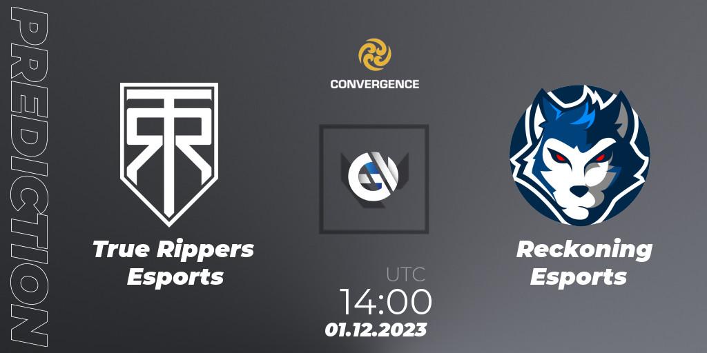 True Rippers Esports vs Reckoning Esports: Betting TIp, Match Prediction. 02.12.23. VALORANT, Convergence 2023