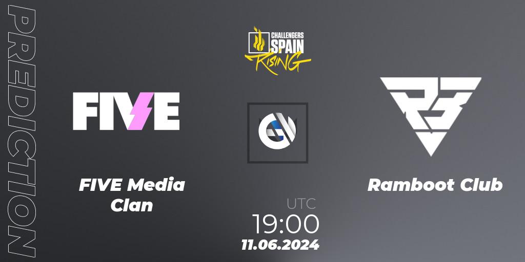FIVE Media Clan vs Ramboot Club: Betting TIp, Match Prediction. 11.06.2024 at 19:00. VALORANT, VALORANT Challengers 2024 Spain: Rising Split 2