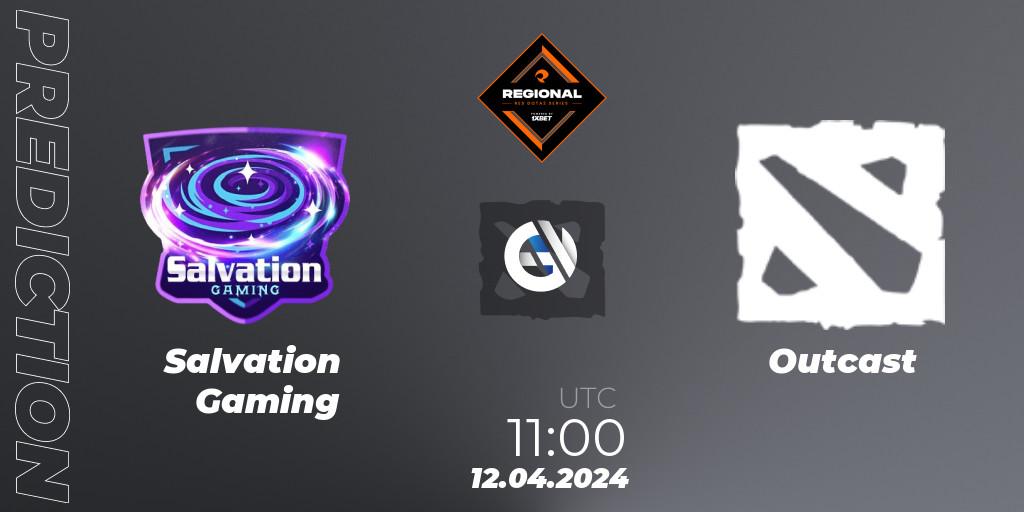 Salvation Gaming vs Outcast: Betting TIp, Match Prediction. 12.04.24. Dota 2, RES Regional Series: SEA #2