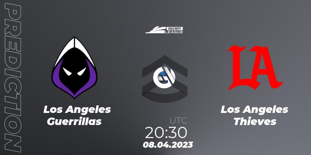 Los Angeles Guerrillas vs Los Angeles Thieves: Betting TIp, Match Prediction. 08.04.23. Call of Duty, Call of Duty League 2023: Stage 4 Major Qualifiers