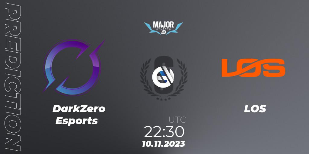 DarkZero Esports vs LOS: Betting TIp, Match Prediction. 10.11.2023 at 22:30. Rainbow Six, BLAST Major USA 2023