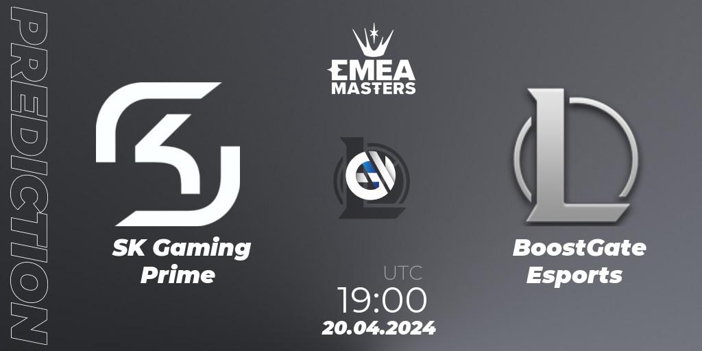 SK Gaming Prime vs BoostGate Esports: Betting TIp, Match Prediction. 20.04.24. LoL, EMEA Masters Spring 2024 - Group Stage