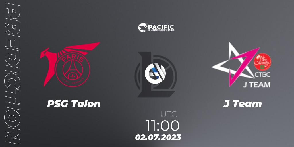 PSG Talon vs J Team: Betting TIp, Match Prediction. 02.07.2023 at 11:00. LoL, PACIFIC Championship series Group Stage