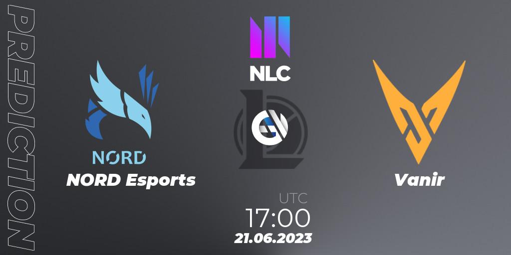 NORD Esports vs Vanir: Betting TIp, Match Prediction. 21.06.2023 at 17:00. LoL, NLC Summer 2023 - Group Stage