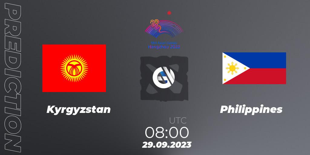 Kyrgyzstan vs Philippines: Betting TIp, Match Prediction. 29.09.23. Dota 2, 2022 Asian Games
