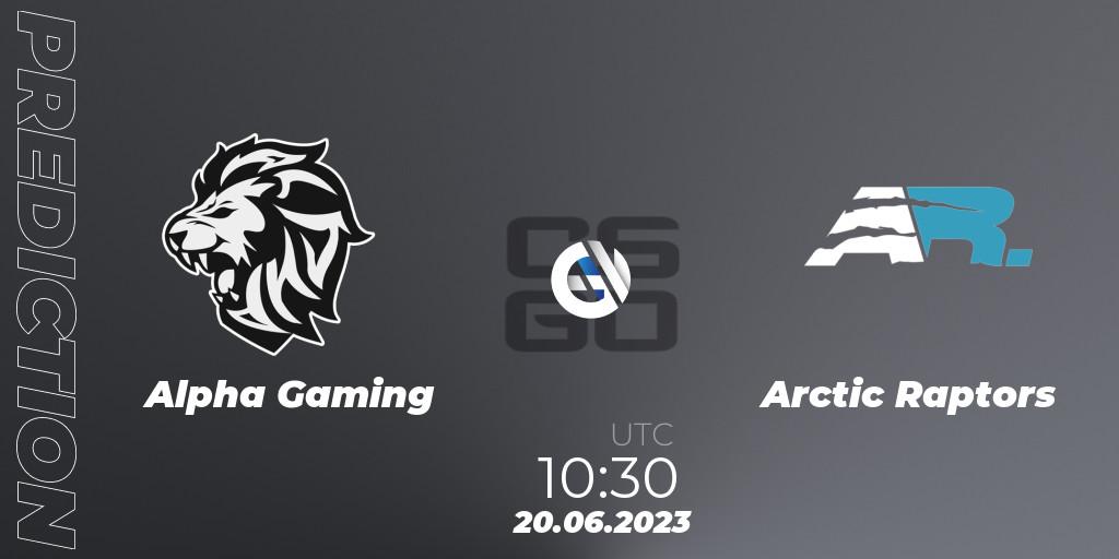 Alpha Gaming vs Arctic Raptors: Betting TIp, Match Prediction. 20.06.23. CS2 (CS:GO), European Pro League Season 9: Division 2