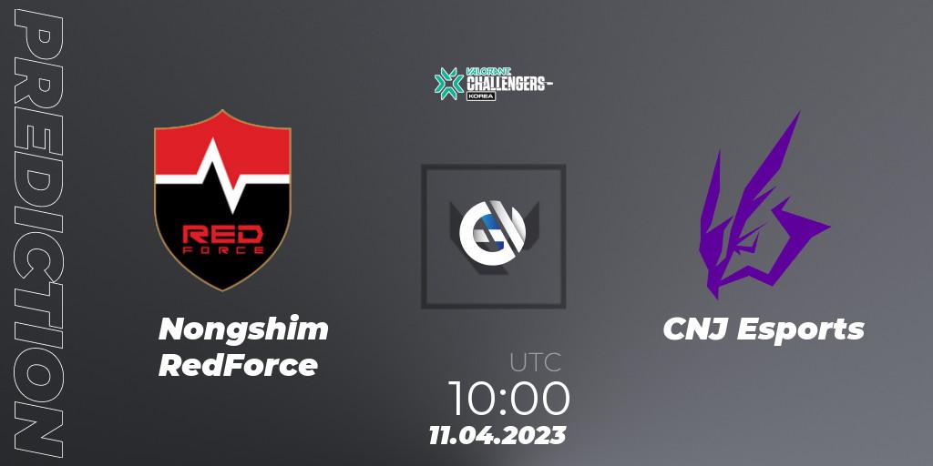Nongshim RedForce vs CNJ Esports: Betting TIp, Match Prediction. 11.04.23. VALORANT, VALORANT Challengers 2023: Korea Split 2 - Regular League